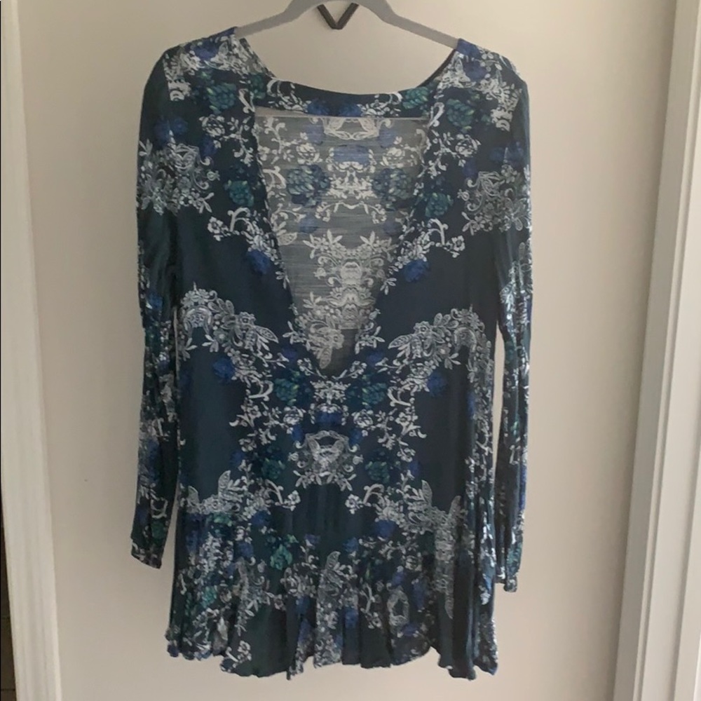 Free people open back tunic dress - Picture 5 of 6